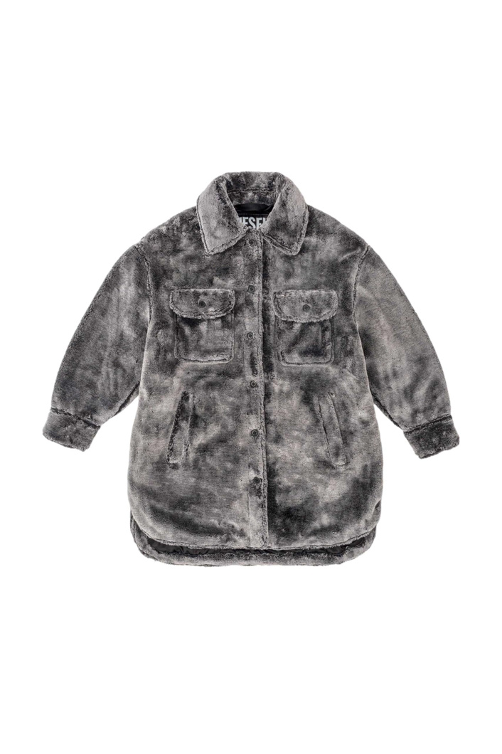 BLOUSON - LIGHT GREY MELANGE