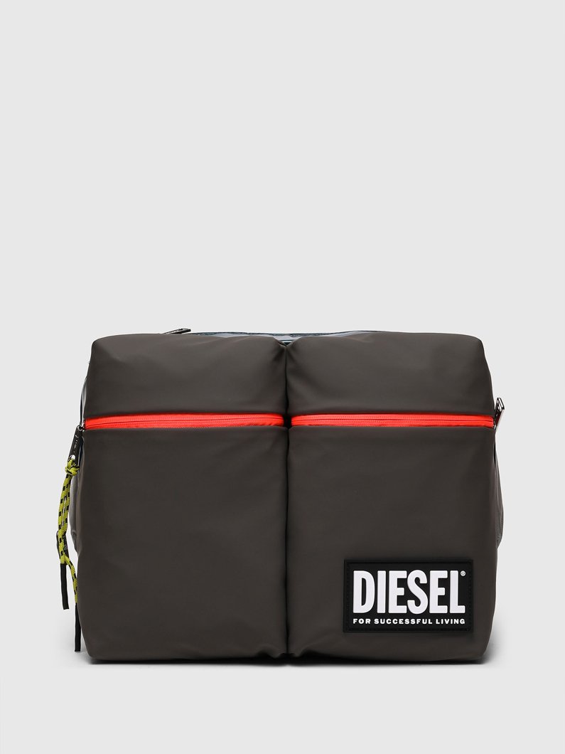 CROSSBODY BAG - GUNMETAL/LEGION BLUE