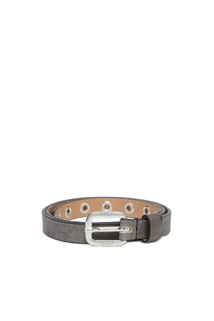 BELT - BLACK DENIM