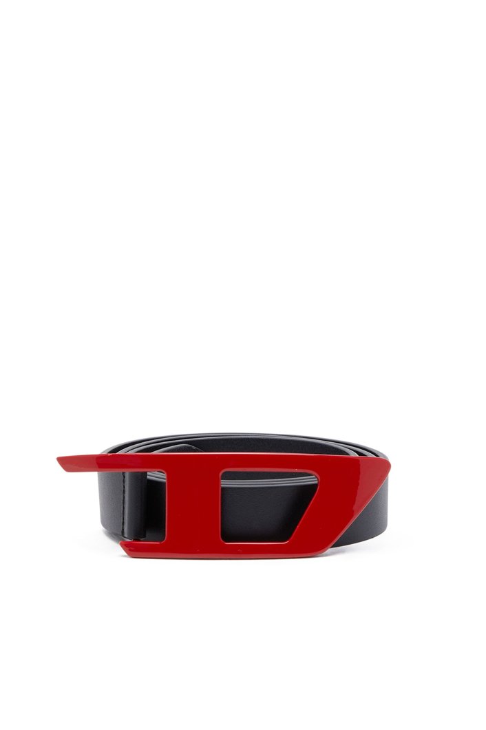 BELT - BLACK/RED