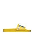 SLIDES - CYBER YELLOW/SNORKEL BLUE