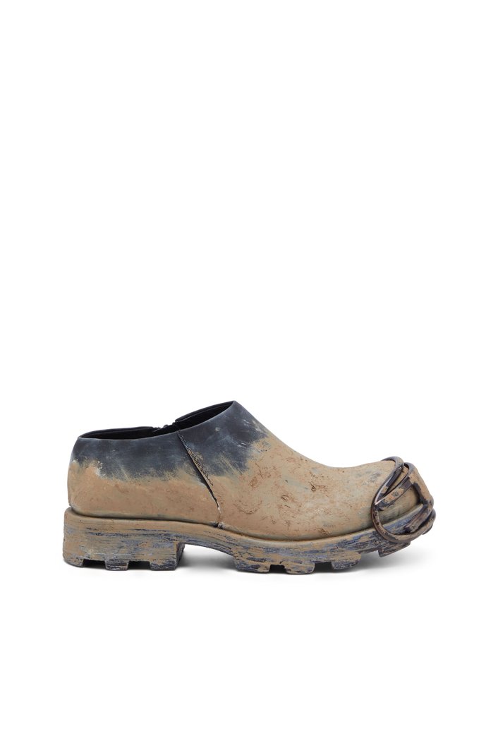ANKLE BOOTS - BLACK/RUSTIC BROWN