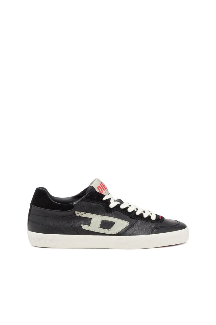SNEAKERS - MOSS GRAY/WHITE ASPARAGUS/BLACK
