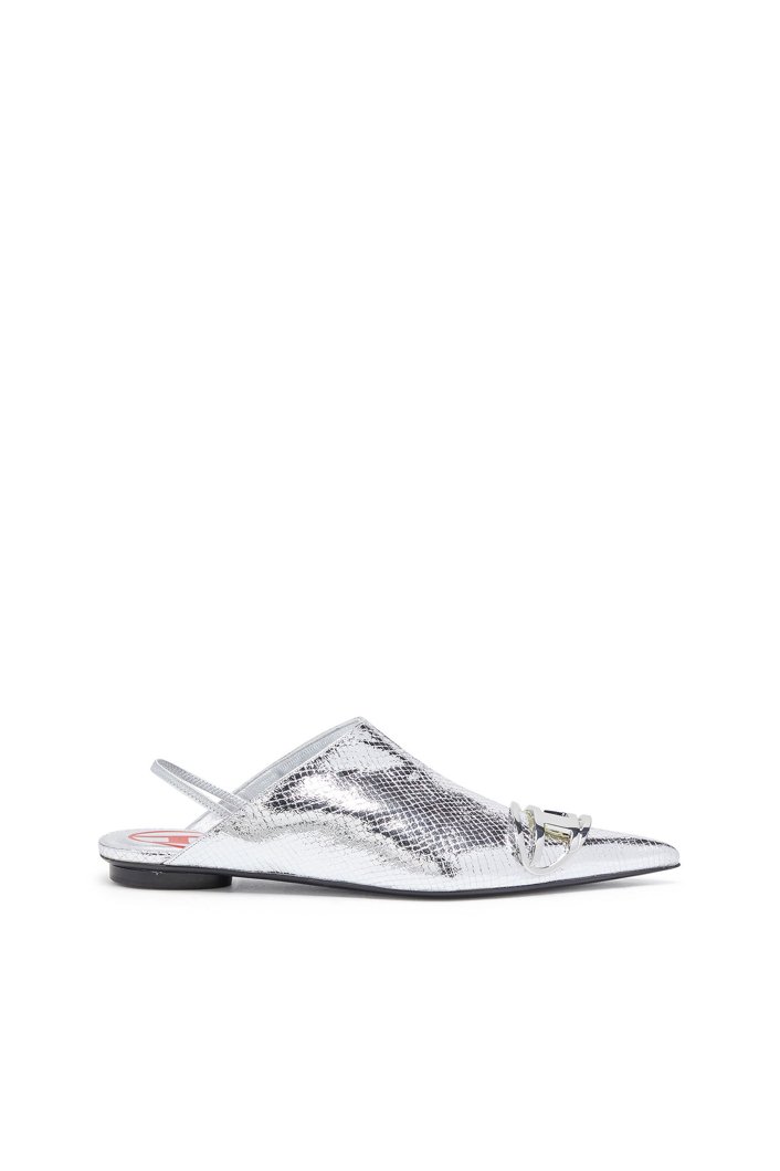 BALLET FLATS - SILVER