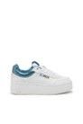 SNEAKERS - WHITE/IRIDESCENT LGT BLUE PINK