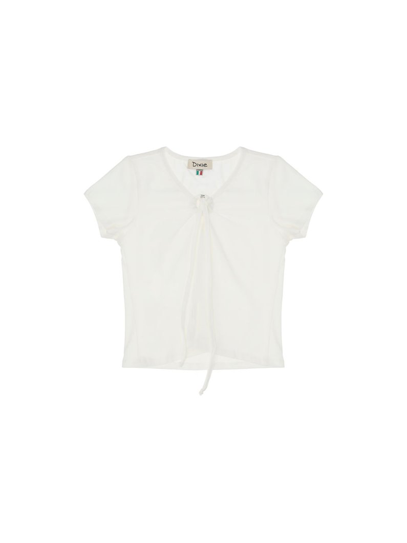 T-SHIRT - WHITE WOOL
