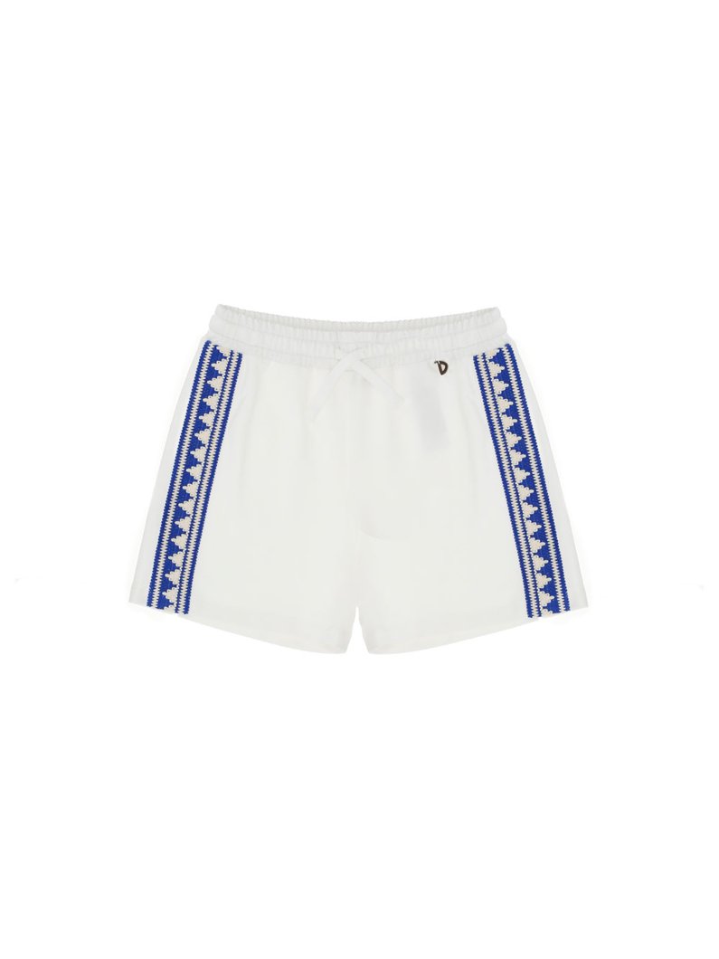 SHORTS - WHITE WOOL
