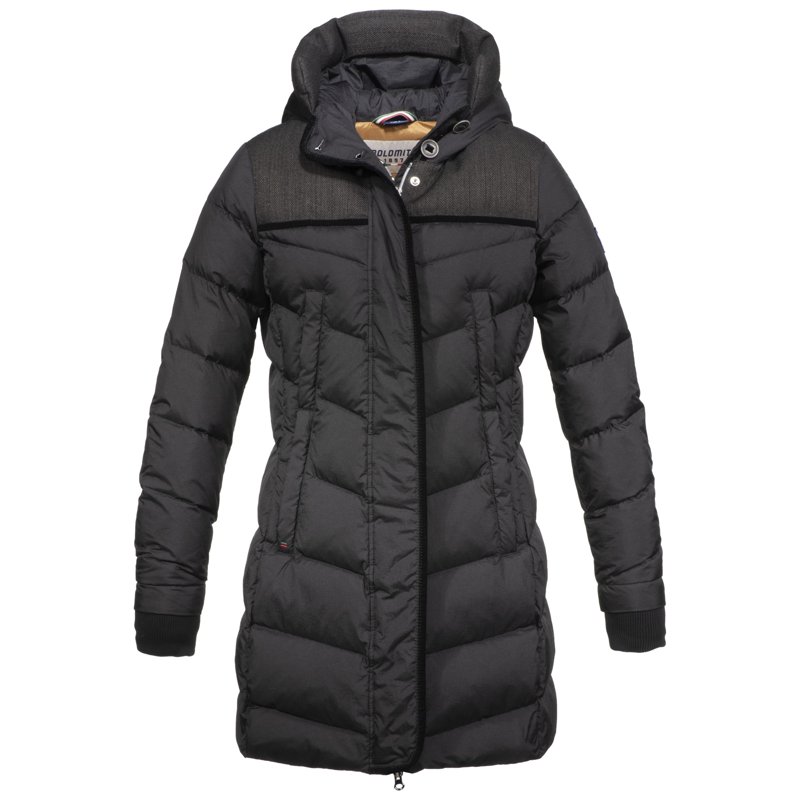 DOWN COAT - BLACK