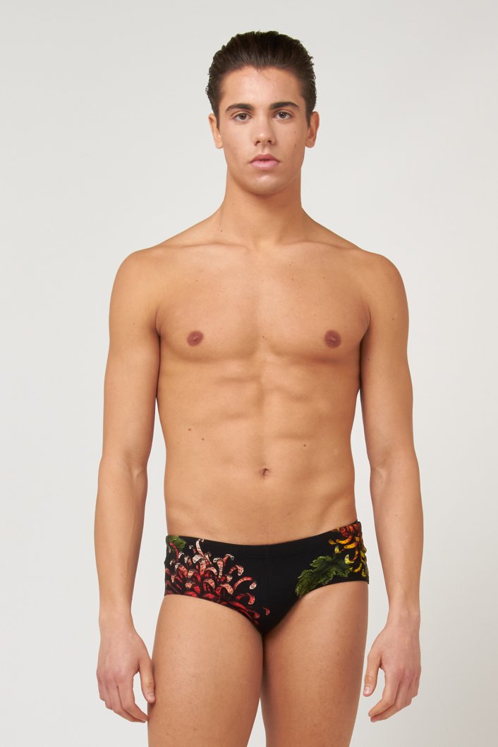 SWIM TRUNKS - BLACK