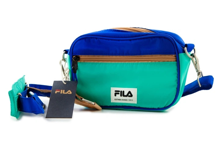 CROSSBODY BAG - BLUE TURQUOISE/SURF THE WEB/ICED COFFEE