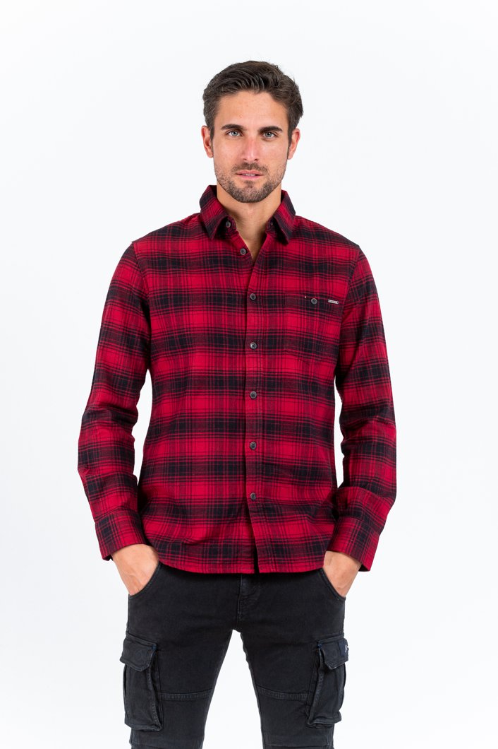 SHIRT - BURGUNDY