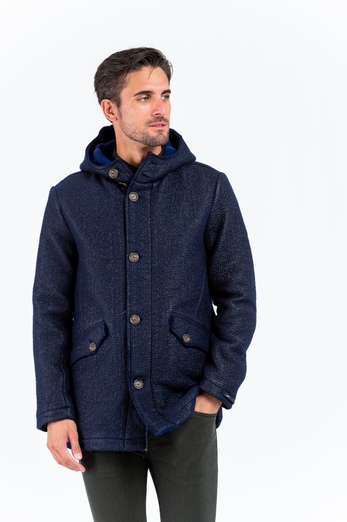 DOWN JACKET - NAVY BLUE