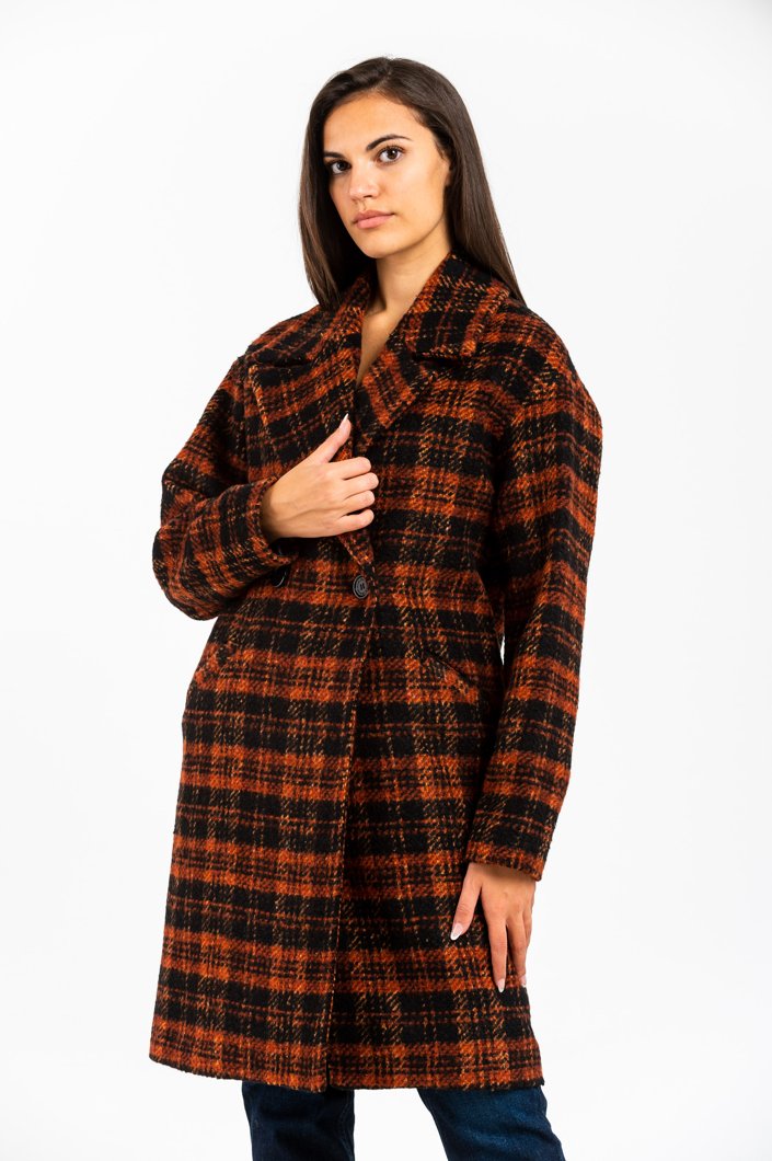COAT - LIVELY BURNT