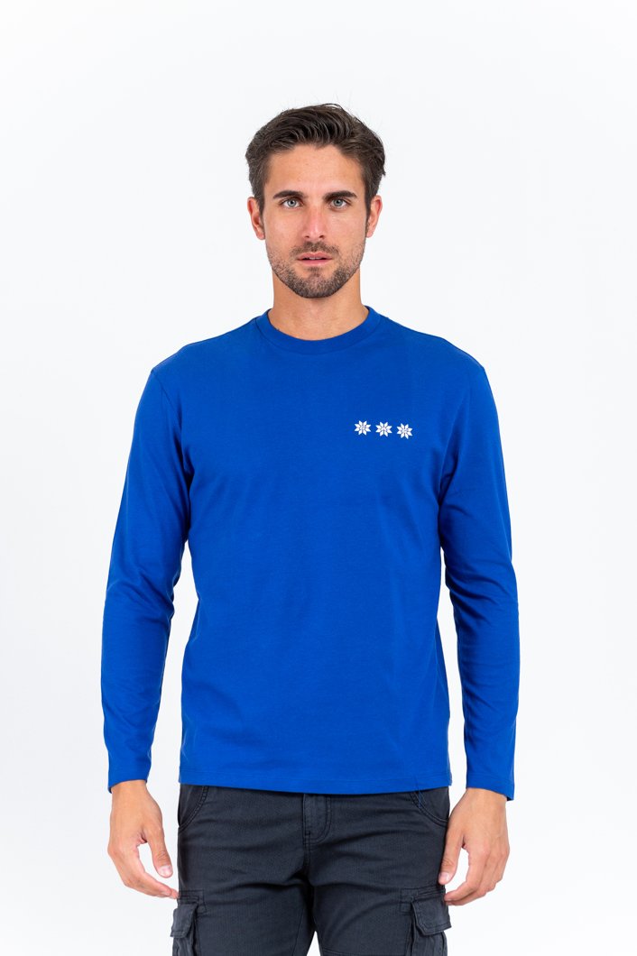 T-SHIRT LONG SLEEVE - BLUE SEA
