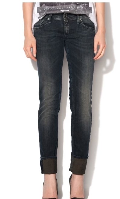 JEANS - BLUE BROWN