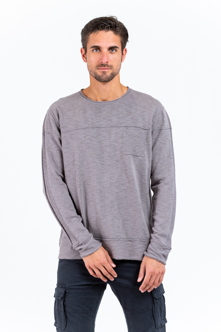 SWEATER - SOFT GRAY