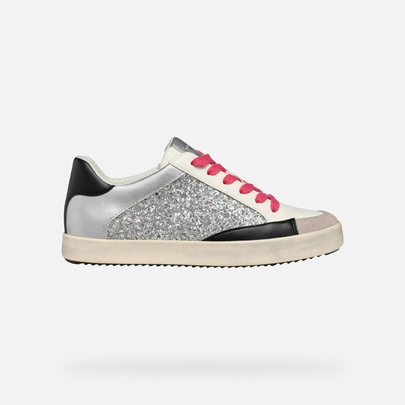 SNEAKERS - SILVER/ROCK