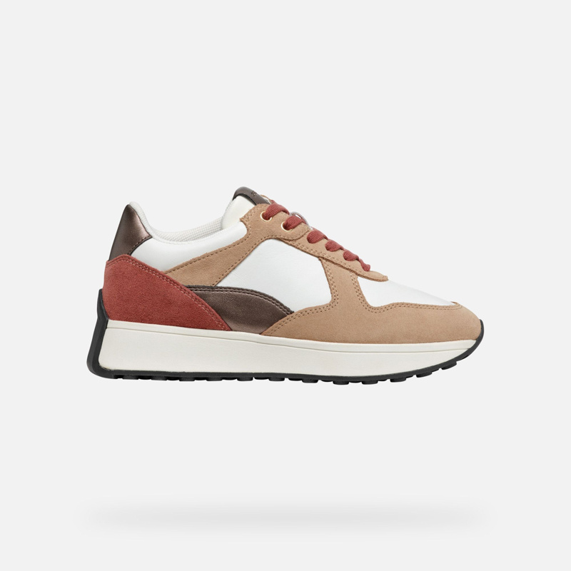 SNEAKERS - WHITE/SANDSTONE