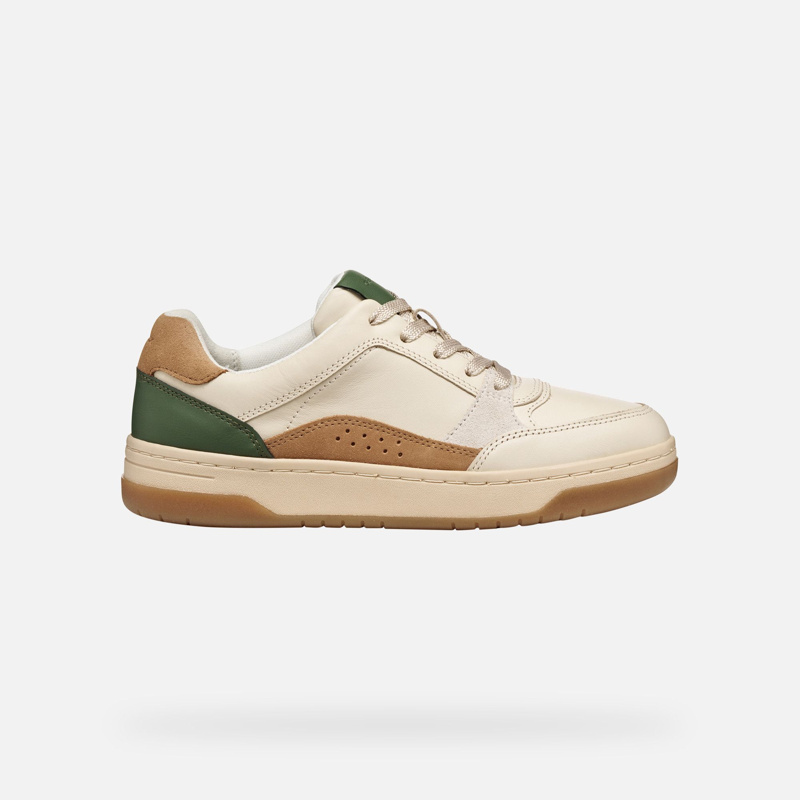 SNEAKERS - PAPYRUS/GREEN