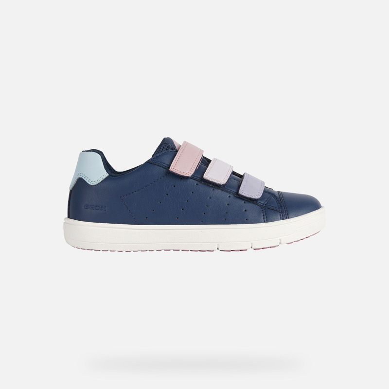 SNEAKERS - NAVY/ROSE