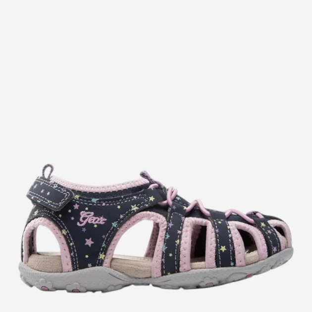 SANDALS - NAVY/PINK