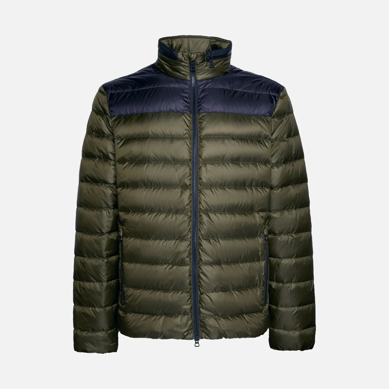 DOWN JACKET - OLIVE NIGHT/BLACK