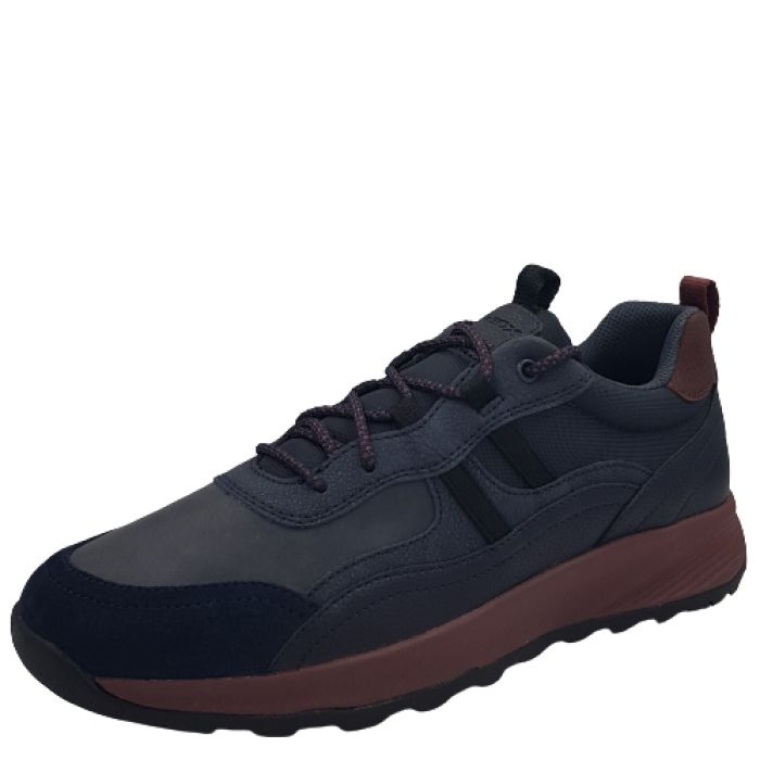 SNEAKERS - NAVY/DK RED