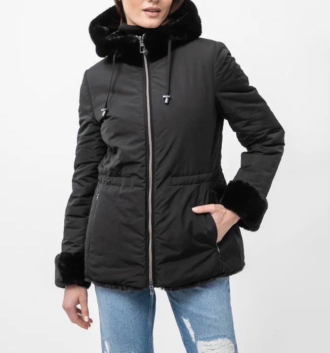 DOWN JACKET - BLACK/BLACK