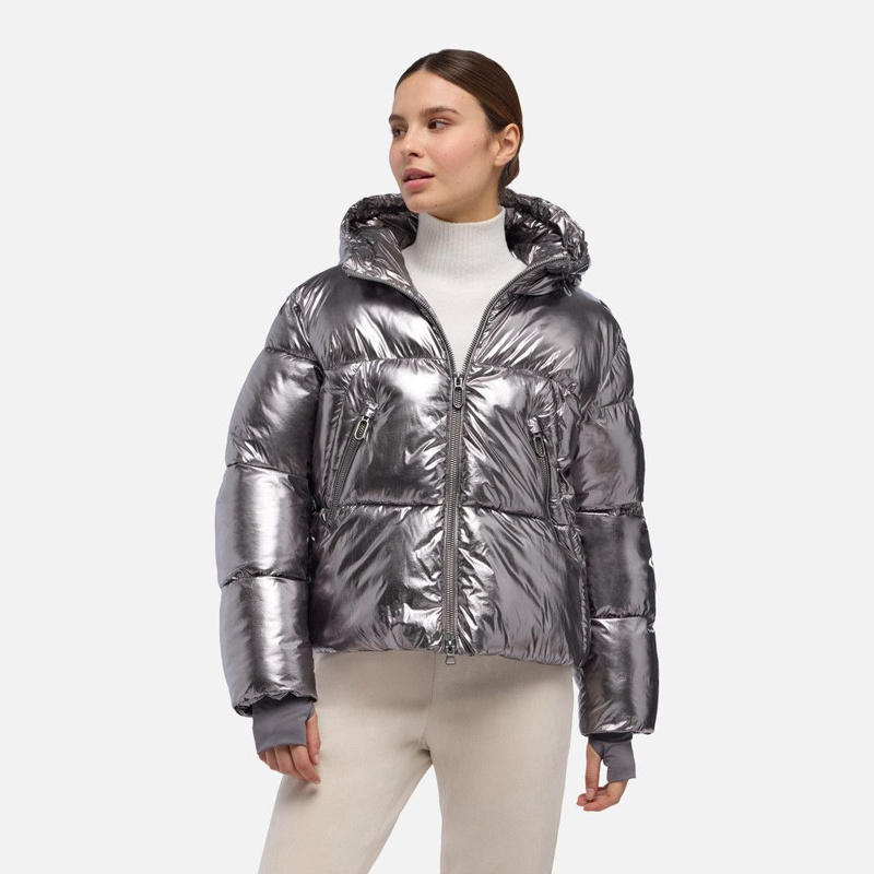 BLOUSON - METAL GRIS