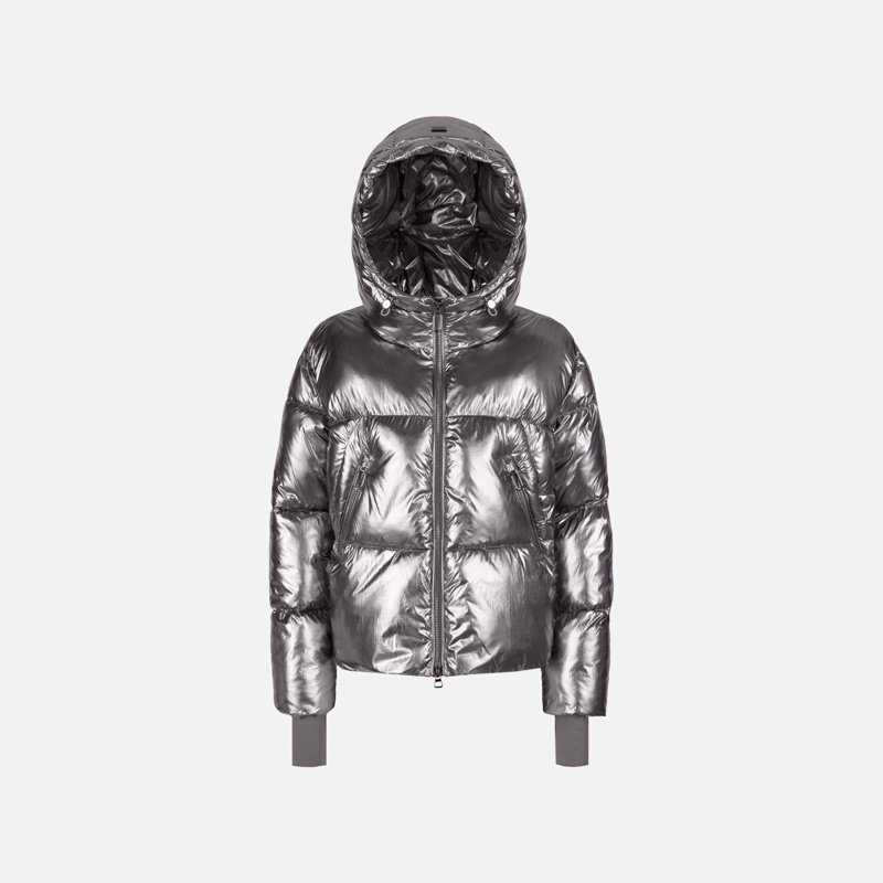 BLOUSON - METAL GRIS