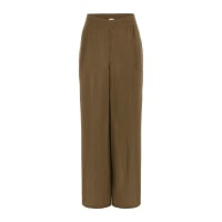 PALAZZO PANTS - GREEN CAPERS