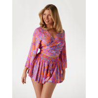 KIMONO - ETHNIC PAISLEY ACQUA