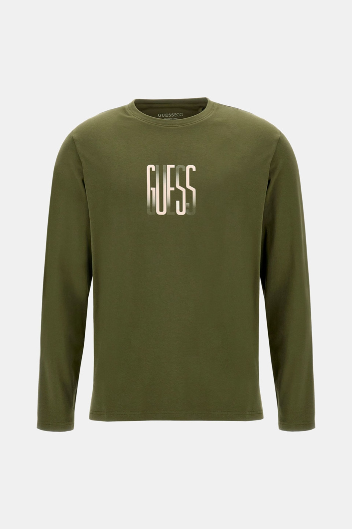 T-SHIRT LONG SLEEVE - OLIVE MORNING
