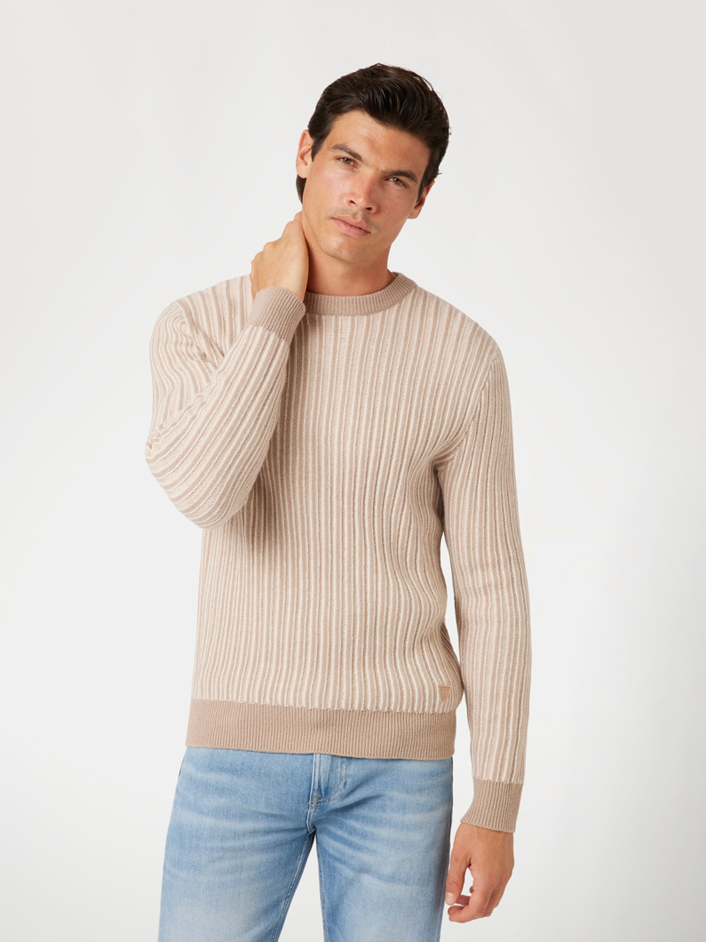 JUMPER - MINDFUL WHITE VERTIC