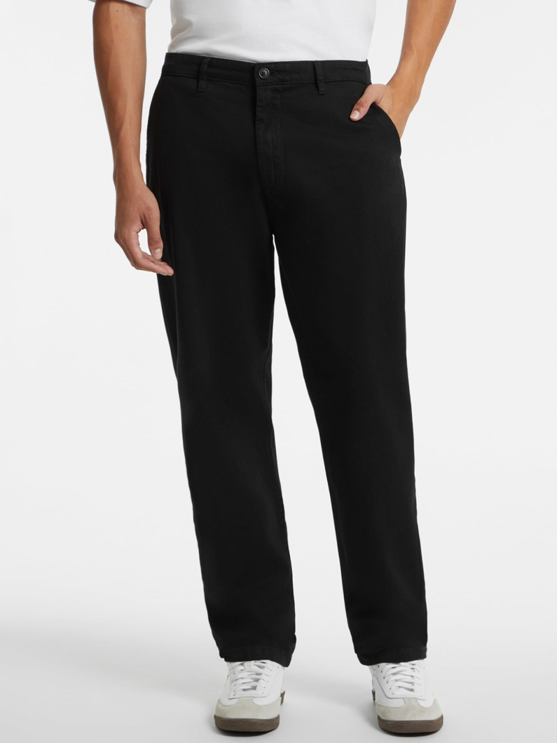 CHINOS - JET BLACK A996