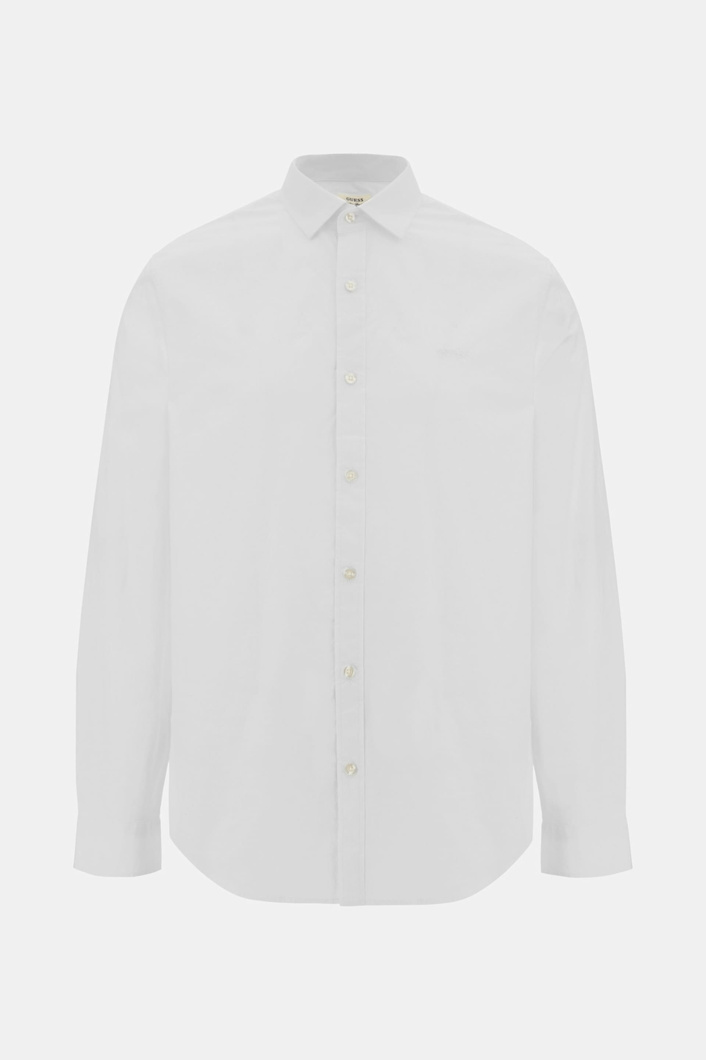 SHIRT LONG SLEEVE - PURE WHITE