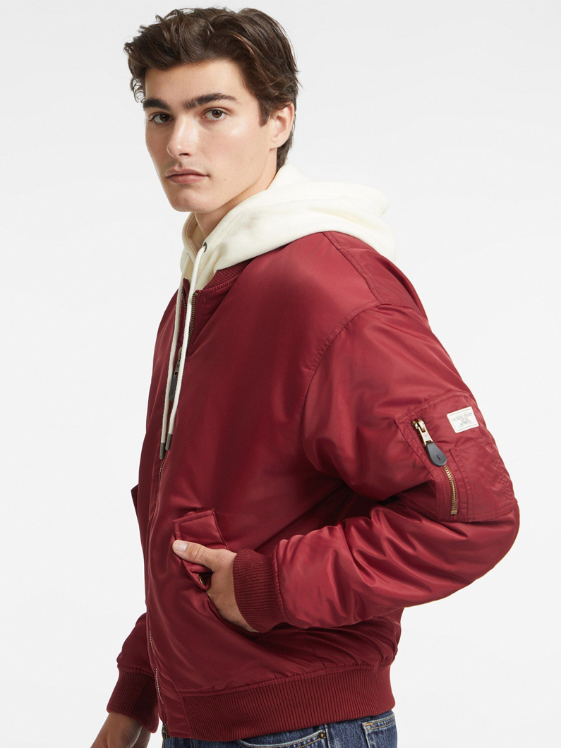 BOMBER - RAVISHING RED