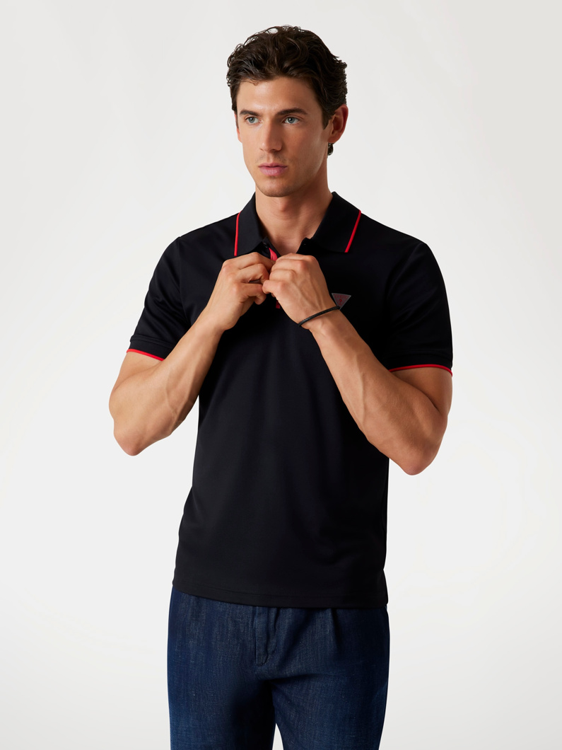 POLO SHORT SLEEVE - JET BLACK A996