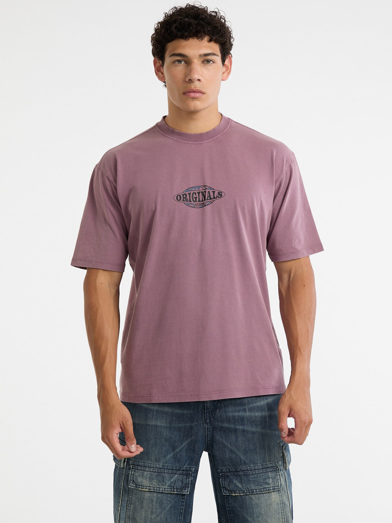 T-SHIRT - RUSTY PURPLE MULTI
