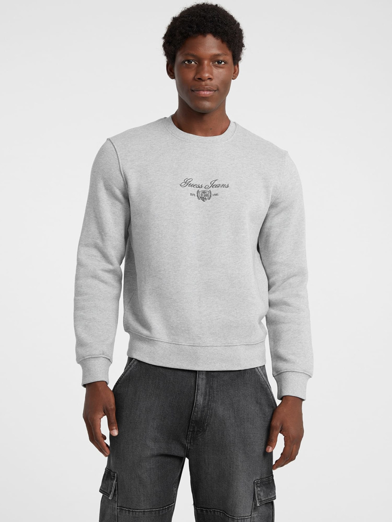SWEATSHIRT - GJ MEDIUM GREY HEATH