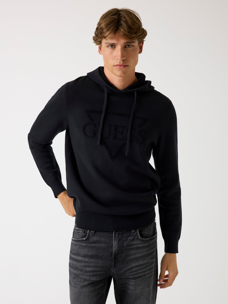 SWEATSHIRT - JET BLACK A996