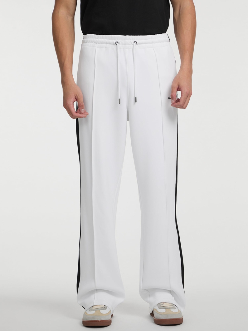 TRACK PANTS - PURE WHITE
