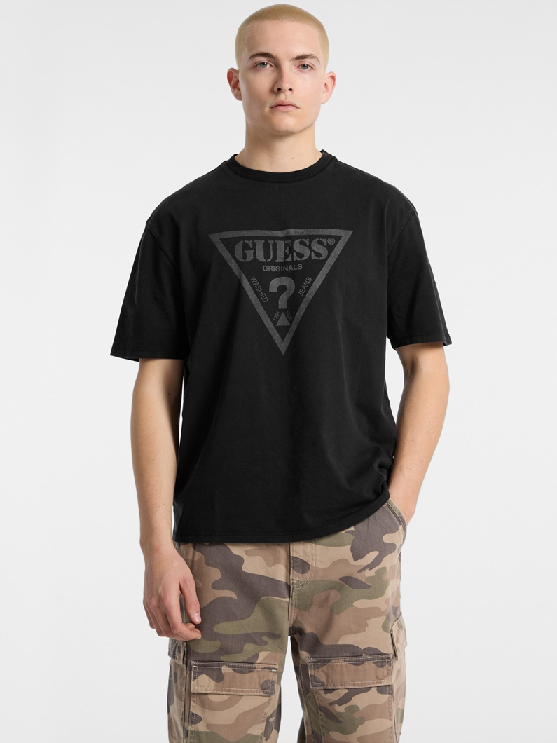 T-SHIRT - JET BLACK MULTI