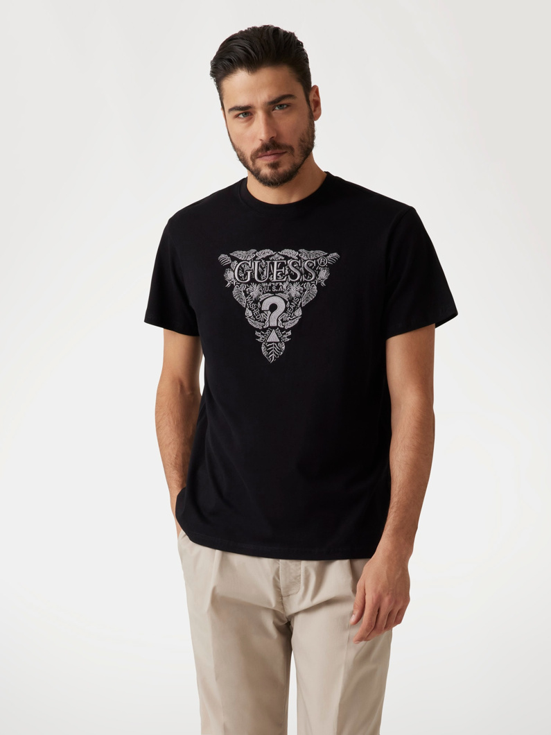 T-SHIRT SHORT SLEEVE - JET BLACK A996