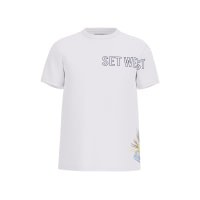 SET 2: VEST + T-SHIRT SHORT SLEEVE - PURE WHITE
