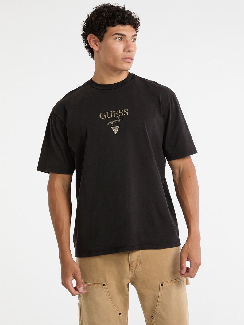 T-SHIRT - JET BLACK MULTI