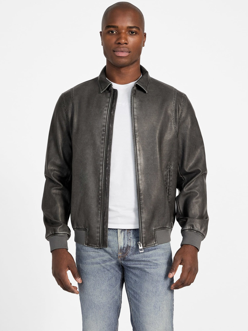 BOMBER - PEARL/BLACK COMBO
