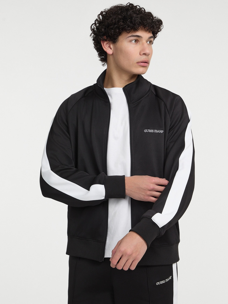 TRACK JACKET - JET BLACK A996