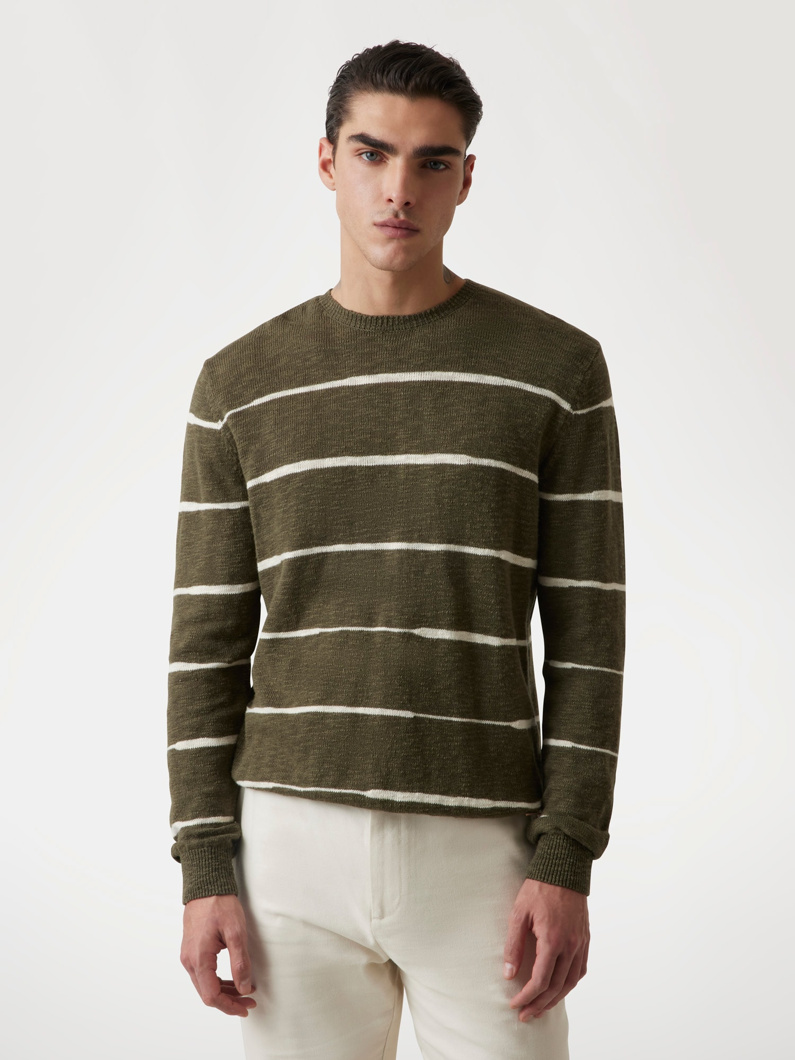 SWEATSHIRT - OLIVE QUICKSAND IRRE