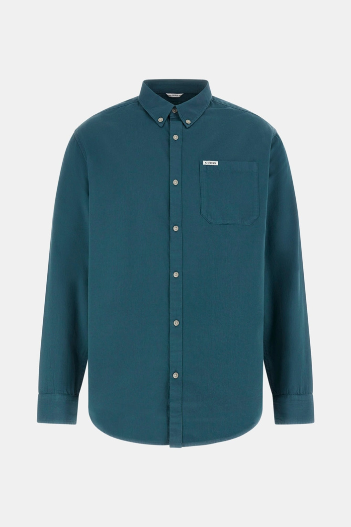 SHIRT LONG SLEEVE - TRUE TEAL